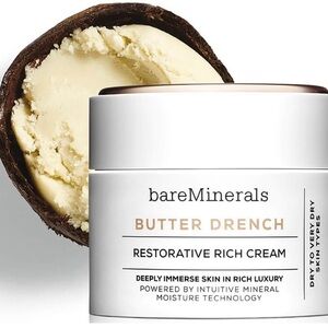 New! bareMinerals Butter Drench Restorative Rich Cream Full Regular Size 1.7 oz
